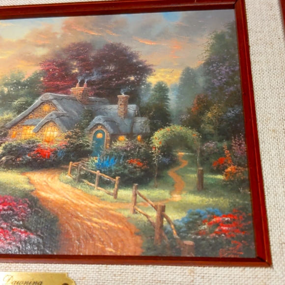 Thomas Kinkade A New Day Dawning - Picture 7 of 7